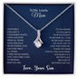 To My Lovely Mom | Alluring Beauty necklace
