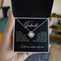 To My Soulmate | I Will Love You, Always & Forever - Love Knot Necklace