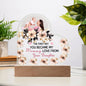 For Mom | Printed Heart Acrylic Plaque