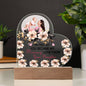 For Mom | Printed Heart Acrylic Plaque