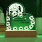 For Mom | Printed Heart Acrylic Plaque