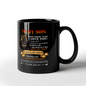 To My Son | custom-made ceramic mug